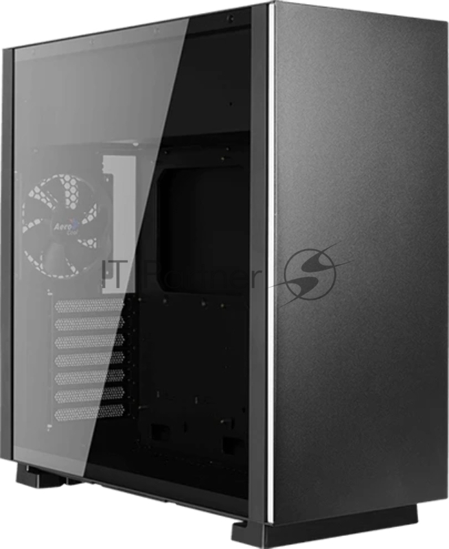 Корпус Aerocool / Formula Cylon Glo (2xUSB, 2xAudio, 120 мм FAN, RGB подсветка, прозрачная стенка-закаленное стекло, ATX, без БП)