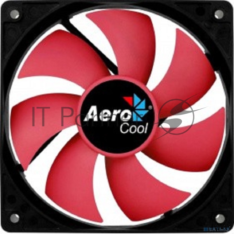 Вентилятор для корпуса Aerocool / Formula Force 12 PWM красный, 120 мм, 1500 об/мин, 27.5 дБ, 4 pin