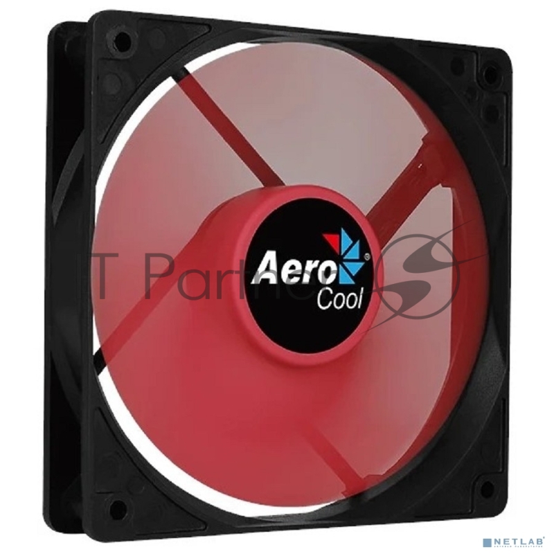 Вентилятор для корпуса Aerocool / Formula Force 12 PWM красный, 120 мм, 1500 об/мин, 27.5 дБ, 4 pin