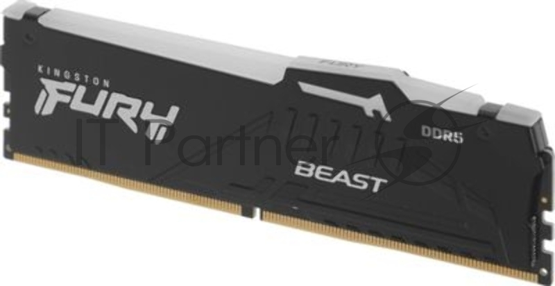 Оперативная память Kingston DDR5 DIMM FURY Beast Black EXPO RGb 32Gb, 6400Mhz, KF564C32BBEA-32 CL32, с радиатором Kingston