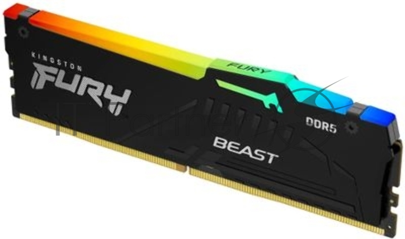 Оперативная память Kingston DDR5 DIMM FURY Beast Black EXPO RGb 32Gb, 6400Mhz, KF564C32BBEA-32 CL32, с радиатором Kingston