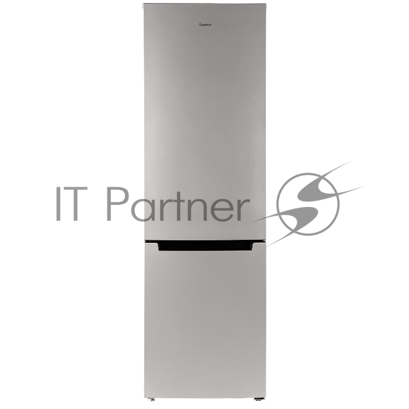 Холодильник Бирюса M6130 металлик двухкамерный 245/100л морозилка снизу