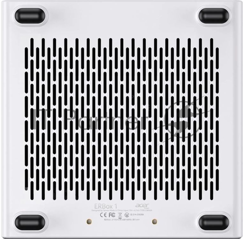 Неттоп Acer Gadget E10 ERBox 1 Ryzen 7 6800H (3.2) 16Gb SSD512Gb 680M Windows 11 Pro 2xGbitEth WiFi BT 120W черный/белый