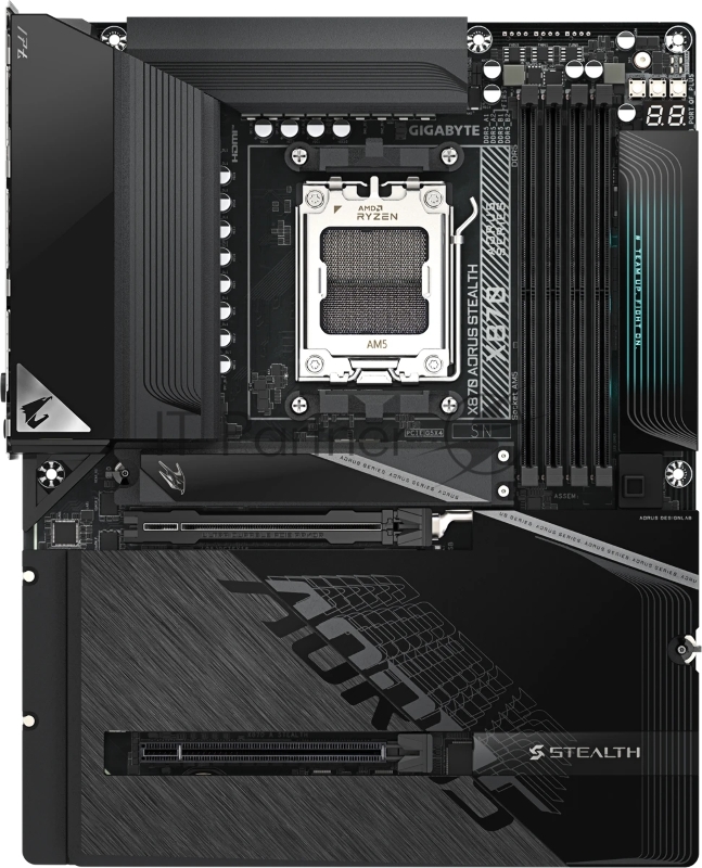 Материнская плата Gigabyte X870 AORUS STEALTH, RTL