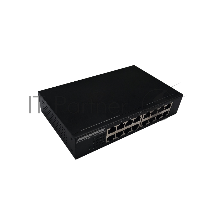 Коммутатор неуправляемый NEOMAX NMS-116P-100-S, 16 портов 100 Mbps, металл desktop