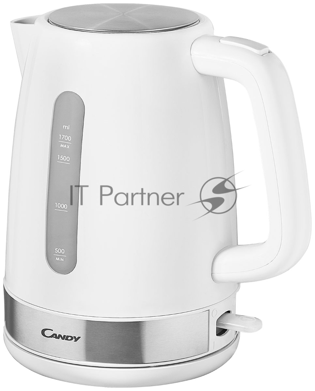 Чайник электрический Candy CK-101 1.7л. 2200Вт белый корпус: пластик