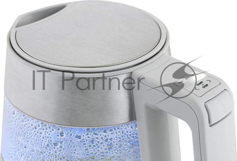 Чайник электрический Haier HK-501 1.7л. 2400Вт серый корпус: стекло/пластик (TD0036930RU)