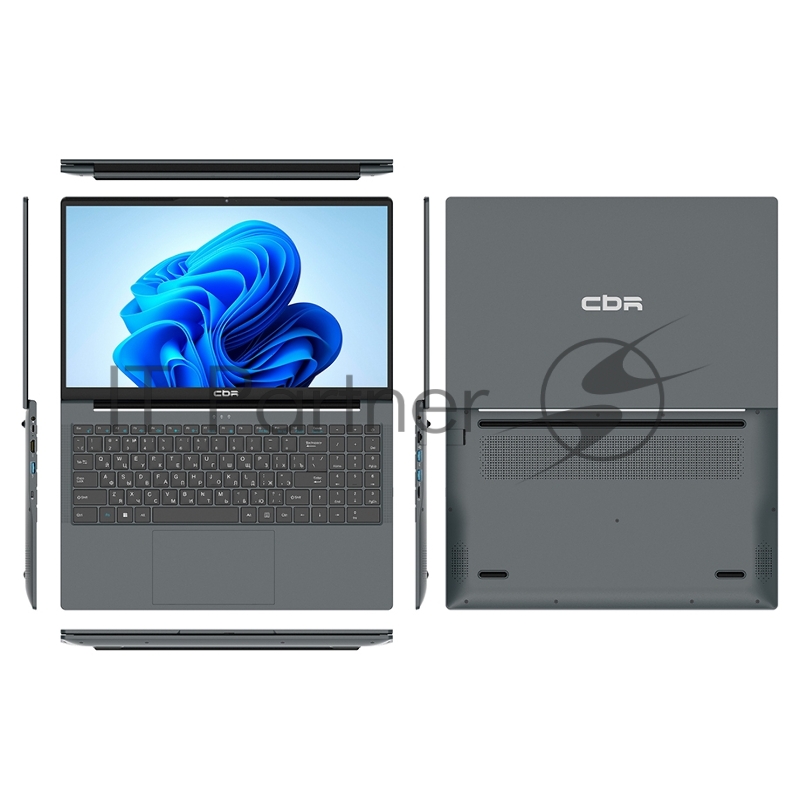 Ноутбук CBR LP-SMCR-1505 15.6 FHD IPS (Intel Celeron N4500/8Gb DDR4/256Gb M.2 SSD/Intel UHD Graphics/RJ45/W11 Pro/4800mAh/пластик)