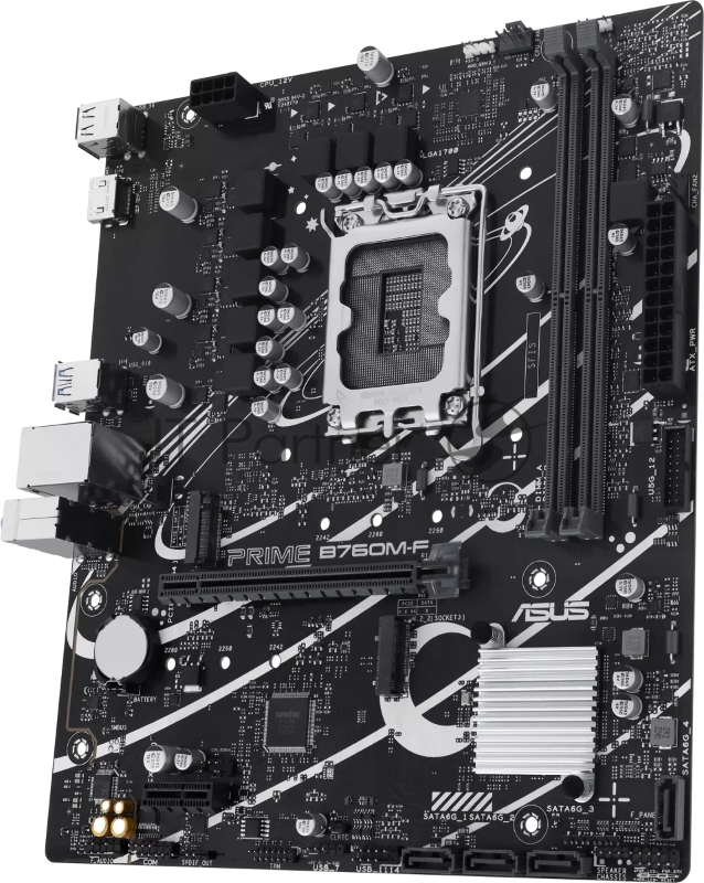 Материнская плата Asus PRIME B760M-F Soc-1700 Intel B760 2xDDR5 mATX AC`97 8ch(7.1) GbLAN RAID+HDMI