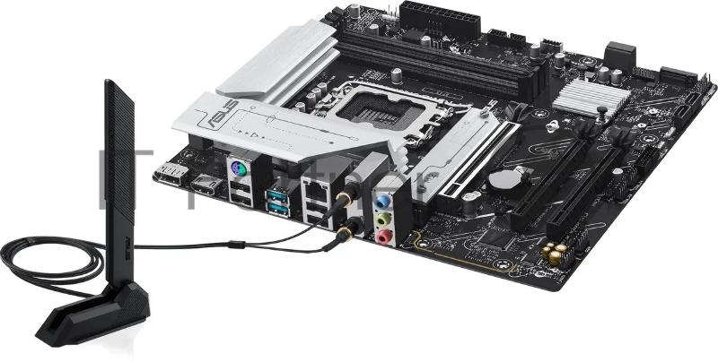Материнская плата Asus PRIME B760M-A WIFI II Soc-1700 Intel B760 4xDDR5 mATX AC`97 8ch(7.1) 2.5Gg RAID+HDMI+DP