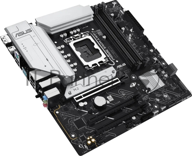 Материнская плата Asus PRIME B760M-A WIFI II Soc-1700 Intel B760 4xDDR5 mATX AC`97 8ch(7.1) 2.5Gg RAID+HDMI+DP