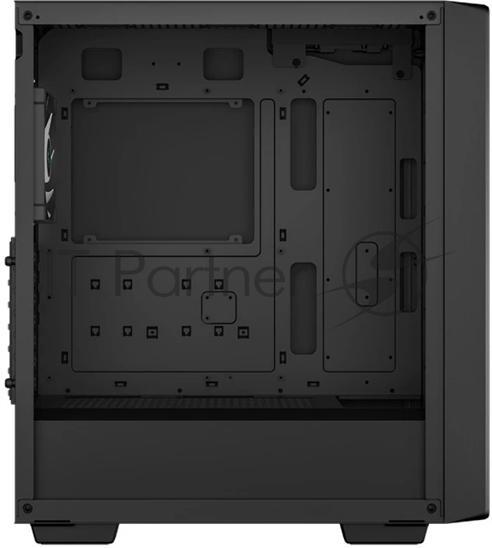 Корпус ATX Deepcool CC560 V2 черный, без БП, боковая панель из закаленного стекла, USB 3.0, USB 2.0, audio