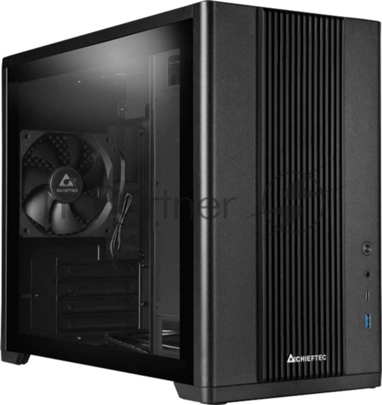 Корпус mATX Chieftec BX-MESH BX-10B-M-OP black, без БП, USB 3.2, Type-C, audio