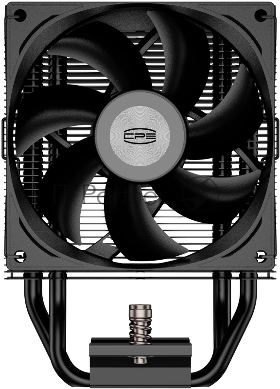 Кулер для процессора PCCooler R300 BK S115X/1200/1700/1851/AM4/AM5 (TDP 150W, 92mm Fan, 3 тепловые трубки 6мм, 800-2200RPM, 18-30dBa)