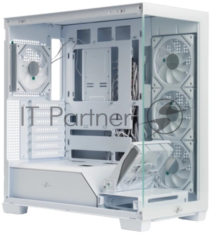 Корпус eATX Eurocase M9 Max-Fish tank M9 MAX 2ARGB 3_0_2 WHITE белый