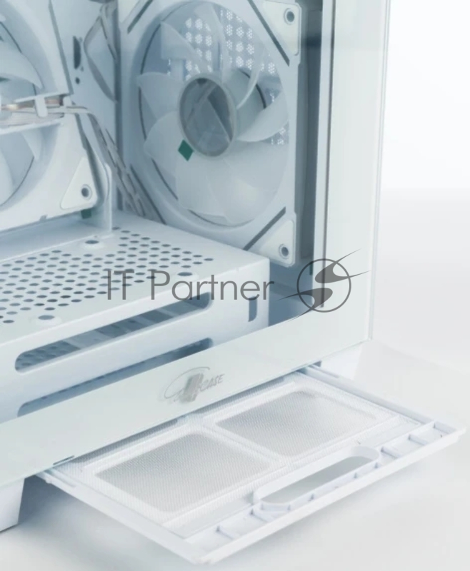 Корпус eATX Eurocase M9 Max-Fish tank M9 MAX 2ARGB 3_0_2 WHITE белый