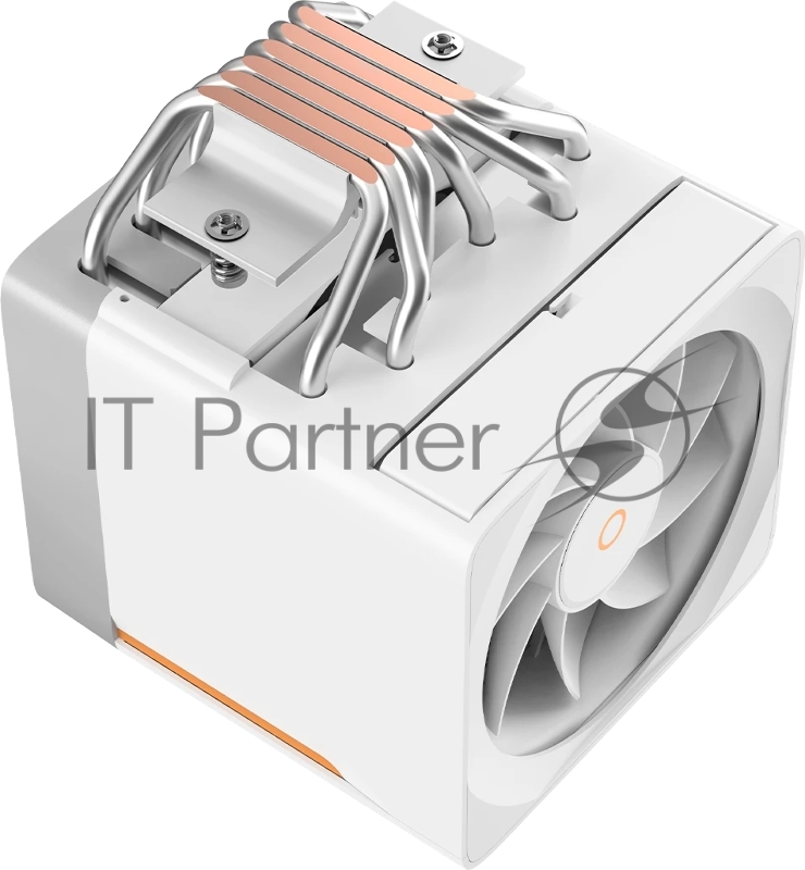 Кулер для процессора Ocypus Delta A62 EX WH Digital, 2x120мм ARGB FAN, Top Display Panel, 6 HEAT PIPES, 4-PIN PWM, 600-1800 RPM, 31DBA, HYDRO BEARING, LGA115X/1200/1700/18XX, AM4/AM5