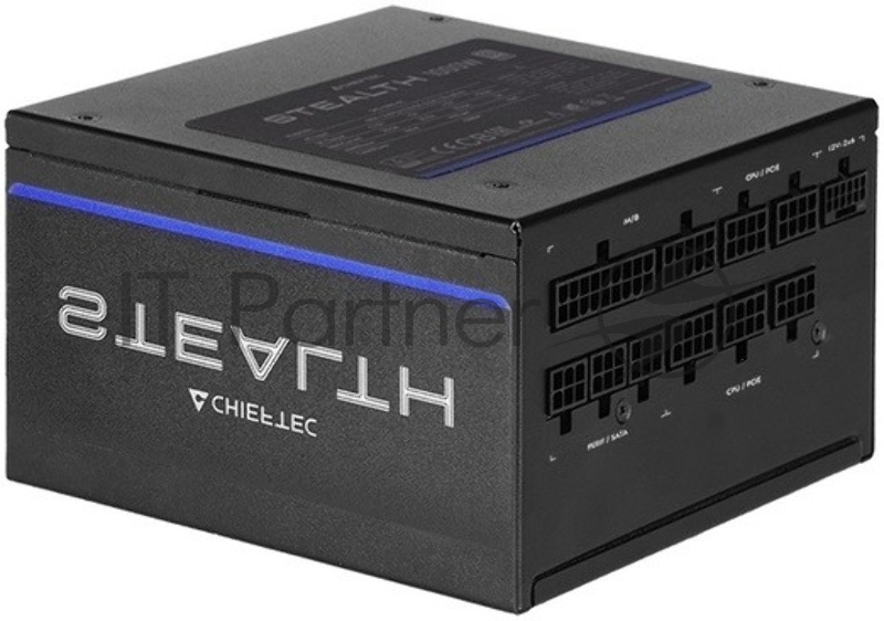 Блок питания Chieftec Stealth SPX-1000-FC (ATX 3.1, 1000W, 80 PLUS PLATINUM, Active PFC, 135mm fan, Gen5 PCIe, Full Cable Management) Retail