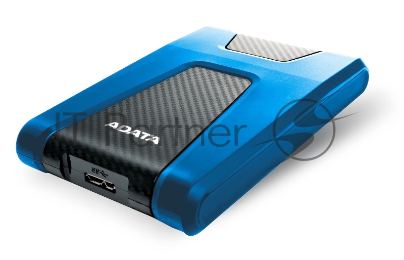 Внешний HDD 2.5 ADATA HD650, 1TB, USB 3.2 Gen 1 Type-A, 5400 rpm, синий