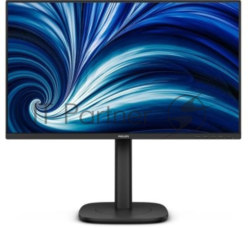 Монитор 23.8 Philips 24B2N3200J/00 Black с поворотом экрана (IPS, 1920x1080, 120Hz, 4 ms, 178°/178°, 300 cd/m, 1500M:1)