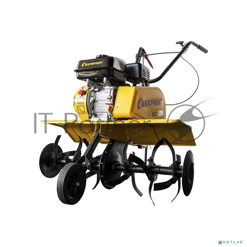 Культиватор Champion ВC77126.5лс 196 см3 шир. захв. 55-85 см глуб. 33 см ск.1+1 52 кг