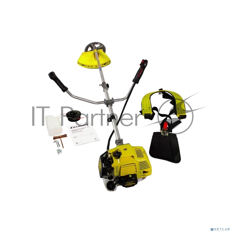 Газонокосилка Champion T523-2 1.4/1.9 кВт/л.с, Вес без режущей насадки 8,3 кг, Объем двигателя 51,7 см3, Объем топливного бака 950 мл, Максимальный расход топлива 610 г/кВт•ч/мл/ч, Тип рукоятки U-образная, штанга прямая Разъемная, Длина штанги 1493 м