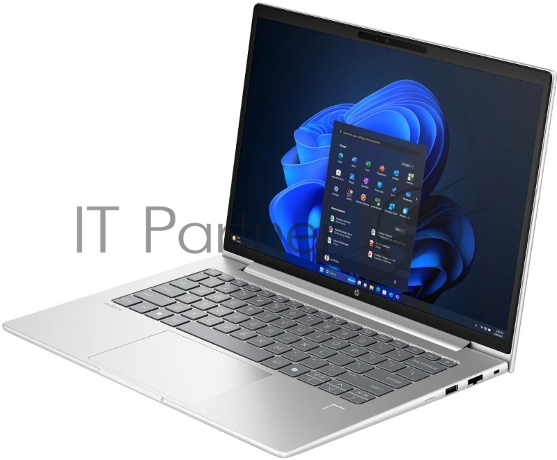Ноутбук/ HP Probook 4G1i 14 14(1920x1200)/Intel Core Ultra 5 225U(1.5Ghz)/16384Mb/512PCISSD Graphics/Cam/BT/WiFi/48WHr/war 1y/1.4kg/Silver/DOS + EN Kbd 3 pin