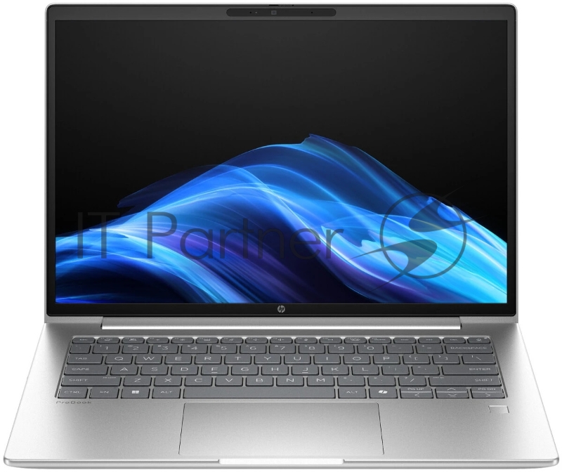Ноутбук/ HP Probook 4G1i 14 14(1920x1200)/Intel Core Ultra 7 255U(2Ghz)/16384Mb/512PCISSDGb Graphics/Cam/BT/WiFi/48WHr/war 1y/1.4kg/Silver/DOS + EN Kbd 3 pin