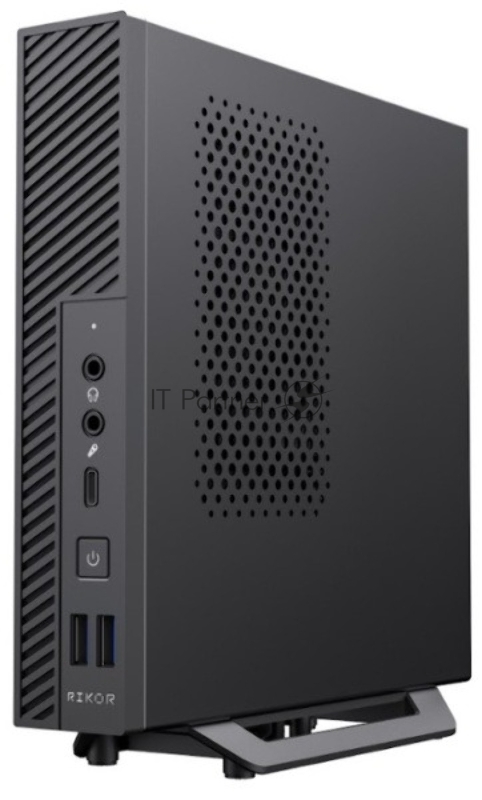 Компьютер Rikor USFF 101.1 4BA745FE i3-12100/8GB/256GB SSD/UHD Graphics 730/WiFi/BT/Win11Pro/black