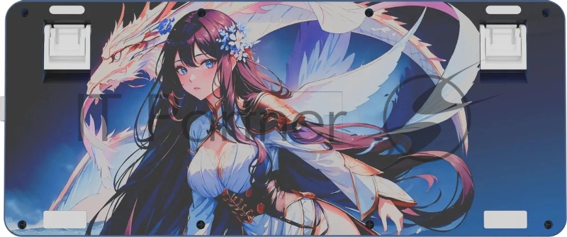 Клавиатура беспроводная DEFENDER Redragon Flekact Pro violet/white (USB/BT, 81 клавиша) (72616)