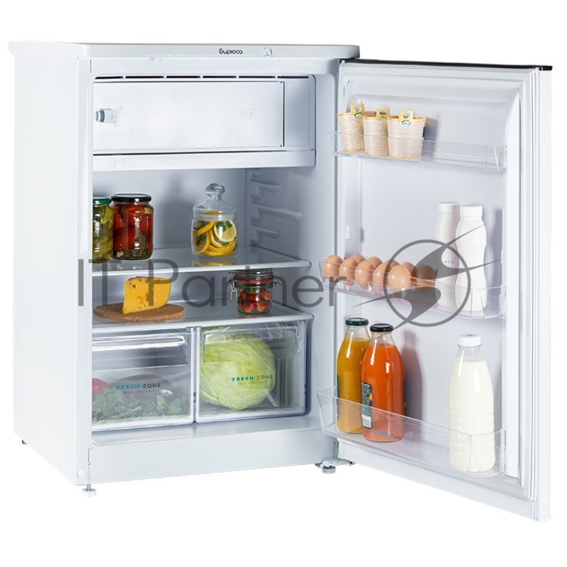 Холодильник Бирюса 508 белый однокамерный 116/34л морозилка сверху