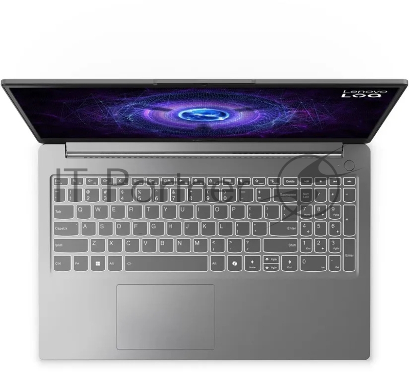Ноутбук Lenovo LOQ 15IAX9E Intel Core i5-12450HX/16Gb/SSD512Gb/RTX30 6Gb (65W)/15.6/IPS/FHD/1920x1080/1 (SL English)/Luna Grey/1.77kg (83LK00CVUS)