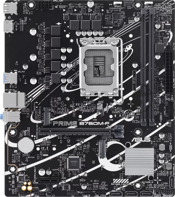 Материнская плата ASUS PRIME B760M-F
