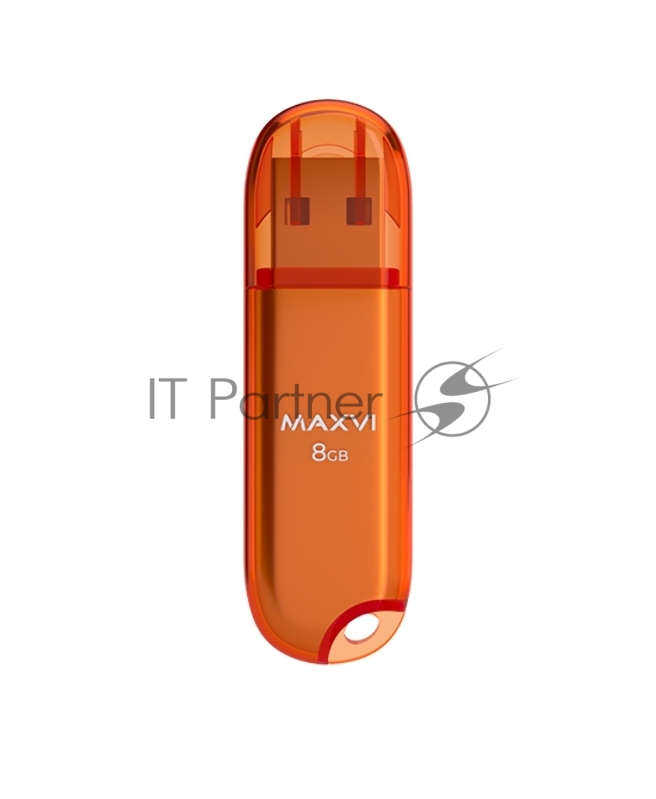 USB флеш-накопитель Maxvi P1 8GB orange (FD8GBUSB20C10P1)