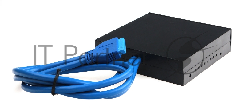 Кард-ридер Gembird FDI2-ALLIN1-03-B/черный/TF/SD/ 3.0/пластик