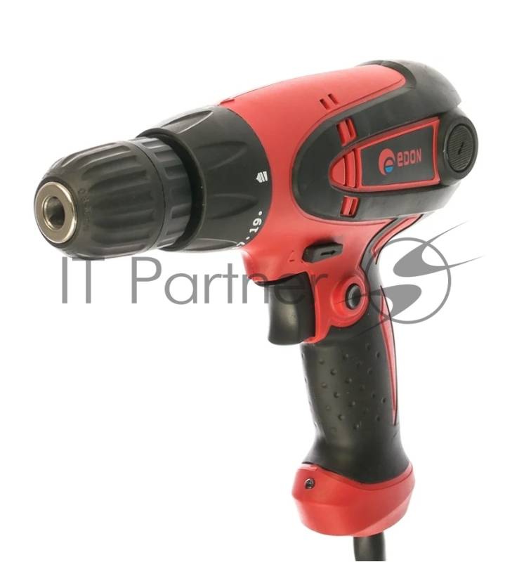 Дрель-шуруповерт EDON DS-550 черный/красный сетевой