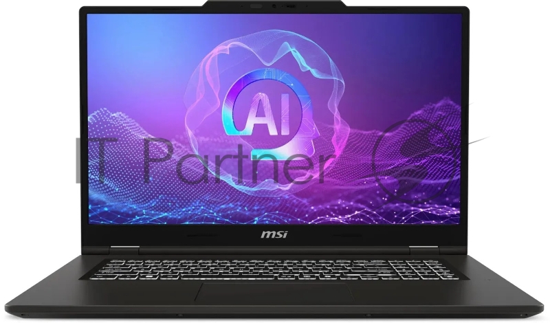 Ноутбук MSI Venture A17 AI A2HMG-002XRU AMD Ryzen 7 260 3800MHz/17.3/1920x1080/16GB/51 SSD/AMD Radeon 780M/Wi-Fi/Bluetooth/Windows 11 Pro (9S7-17UK11-002_Win11P) Grey