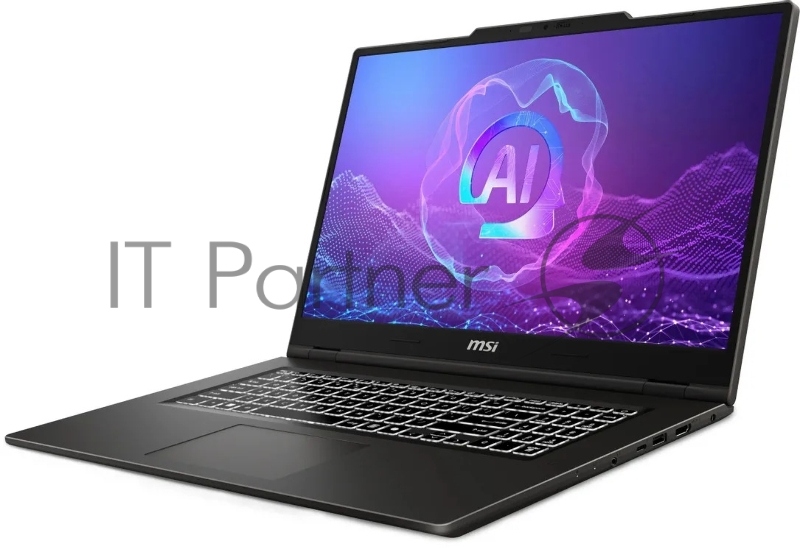 Ноутбук MSI Venture A17 AI A2HMG-002XRU AMD Ryzen 7 260 3800MHz/17.3/1920x1080/16GB/51 SSD/AMD Radeon 780M/Wi-Fi/Bluetooth/Windows 11 Pro (9S7-17UK11-002_Win11P) Grey