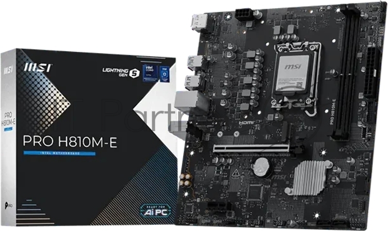Материнская плата MSI H810 S1851 MATX PRO H810M-E