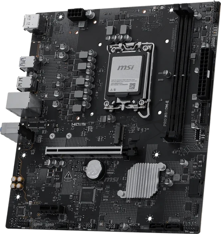 Материнская плата MSI H810 S1851 MATX PRO H810M-E