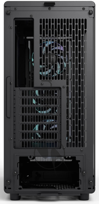 Корпус ПК без блока питания/ Case Fractal Design Epoch TG RGB Light Tint, Midi-Tower, 3x120mm ARGB, 2xUSB-A 3.2 + 1xUSB 3.2 Type-C ATX, mATX, mITX, Black