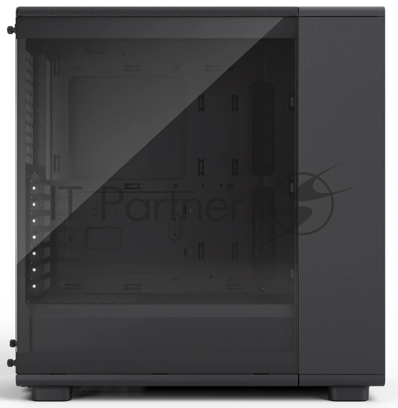 Корпус ПК без блока питания/ Case Fractal Design Epoch TG RGB Light Tint, Midi-Tower, 3x120mm ARGB, 2xUSB-A 3.2 + 1xUSB 3.2 Type-C ATX, mATX, mITX, Black