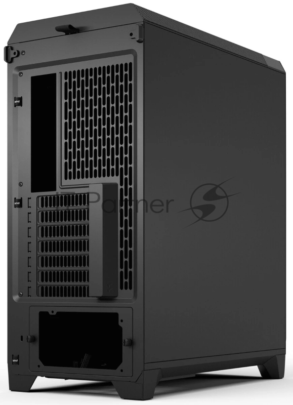 Корпус ПК без блока питания/ Case Fractal Design Meshify 3 Solid, Midi-Tower, 3x140mm, 2xUSB-A 3.2 + 1xUSB 3.2 Type-C E-ATX, ATX, mATX, mITX, Black