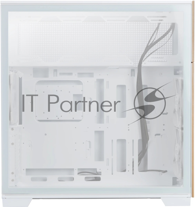 Корпус без блока питания/ Case InWin F5, Full-Tower, TG, 3x140mm ARGB, 2xUSB-A 3.0 + 1xUSB-C 3.2, E-ATX, ATX, mATX, mITX White