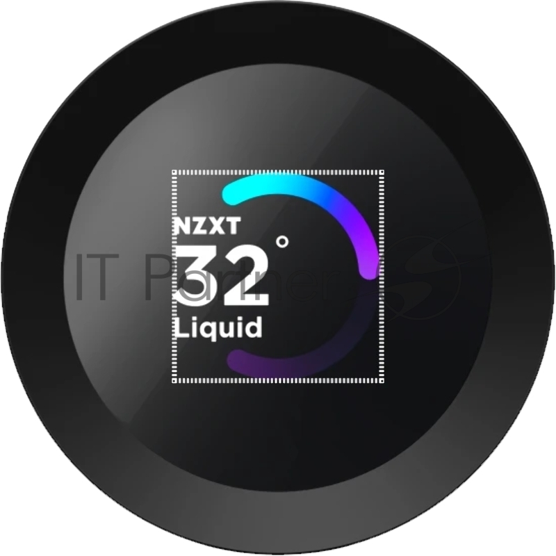 Система жидкостного охлаждения для ПК/ Water Cooling System NZXT Kraken Plus 360 RGB V2 (260W, 360mm, LED temp., Black, RGB/ Fans: 3x120mm, 75.05CFM, 31.9dBA, 2400RPM/ Pump height 55.97mm, 2800RPM, Rad thickness 27mm/ S: 1851, 1700, 1200, 115X, AM5,