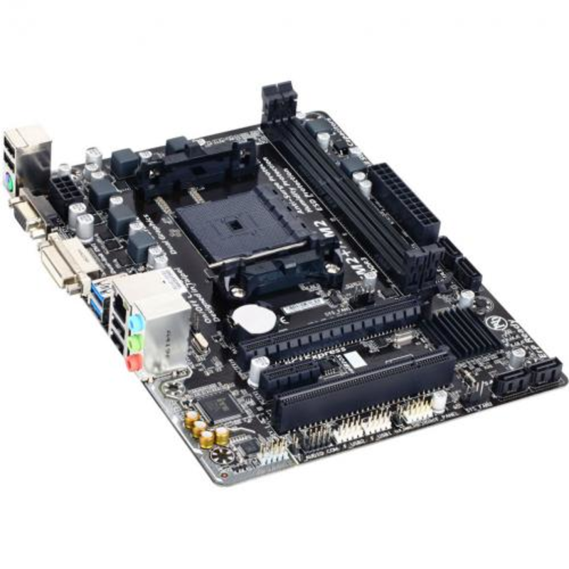Мат. плата SocketFM2+ GIGABYTE GA-F2A68HM-DS2 (AMD A68H, 2xDDR3, SATA III, RAID, PCI-E, D-Sub, DVI, 1Гбит LAN, USB3.0, mATX)