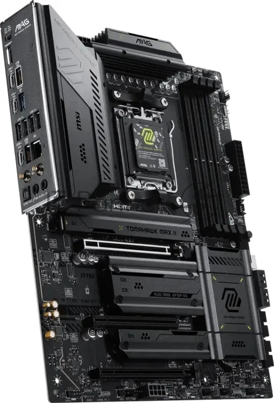 Материнская плата MSI MAG B850 TOMAHAWK MAX WIFI II Socket AM5 AMD B850 4xDDR5 ATX AC`97 8ch(7.1) 5Gigabit RAID+HDMI