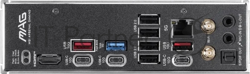 Материнская плата MSI MAG B850 TOMAHAWK MAX WIFI II Socket AM5 AMD B850 4xDDR5 ATX AC`97 8ch(7.1) 5Gigabit RAID+HDMI