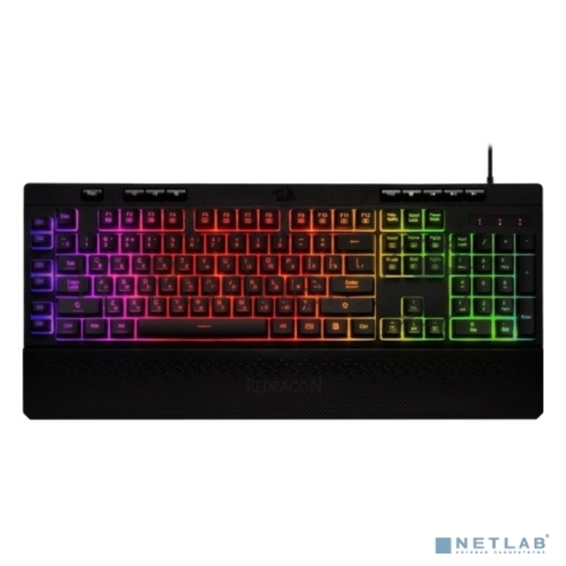Клавиатура Redragon Shiva проводная, USB Type-A, чёрный