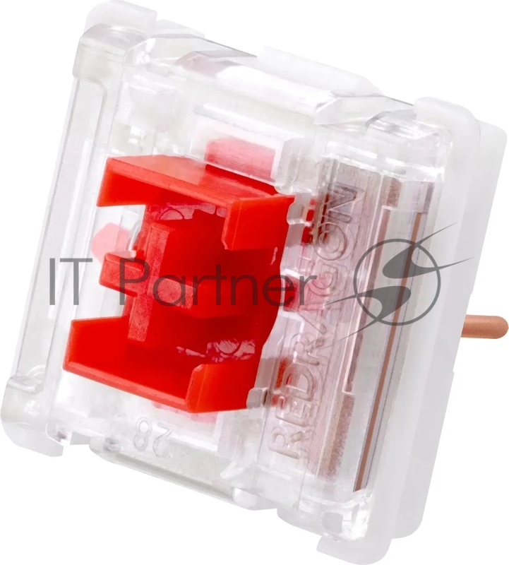 Клавиатура Redragon Eva Pro гибридная, USB Type-A, Bluetooth, радиоканал, белый/синий